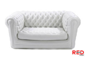 Canapé Blofield 2 places blanc